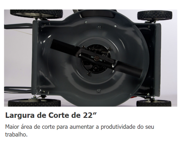 CORTADOR DE GRAMA B4T-7000 SL ELITE BRANCO - Imagem 5