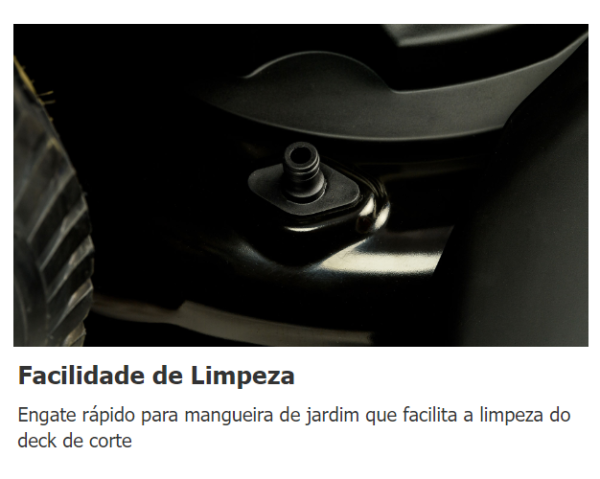 TRATOR DE CORTAR GRAMA BT 1942 BRANCO - Imagem 8